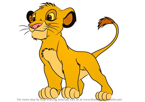 simba lion king drawing